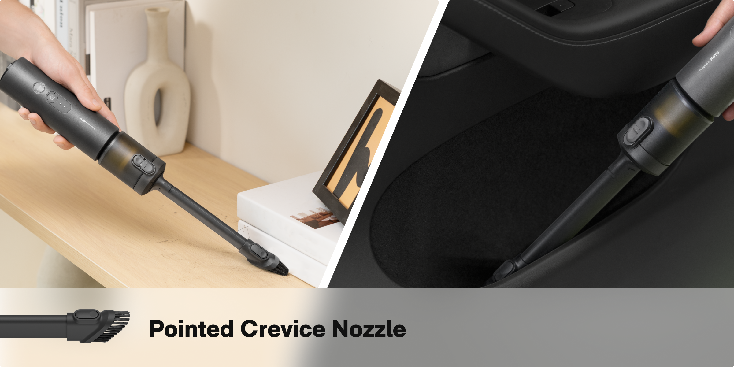 Pointed Crevice Nozzle
