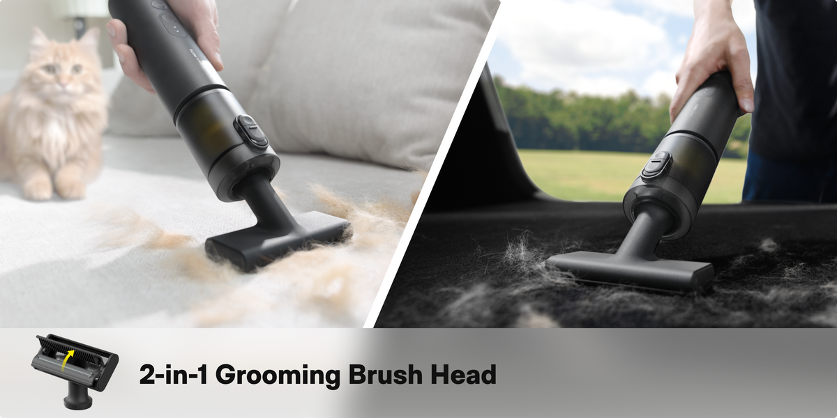 2-in-1 Grooming Brush Head