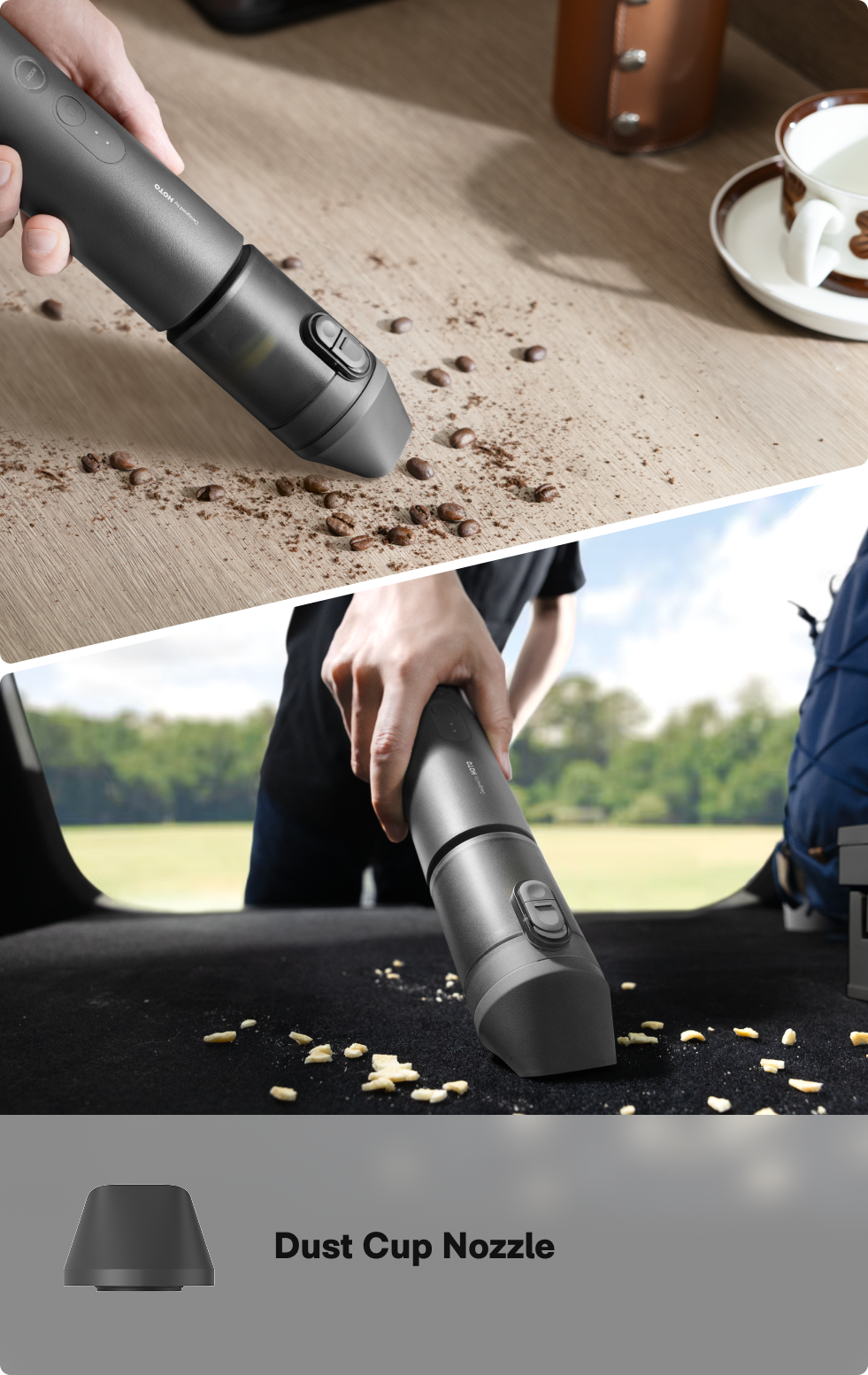 Dust Cup Nozzle