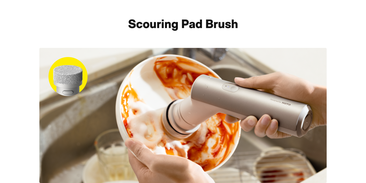 Scouring Pad Brush
