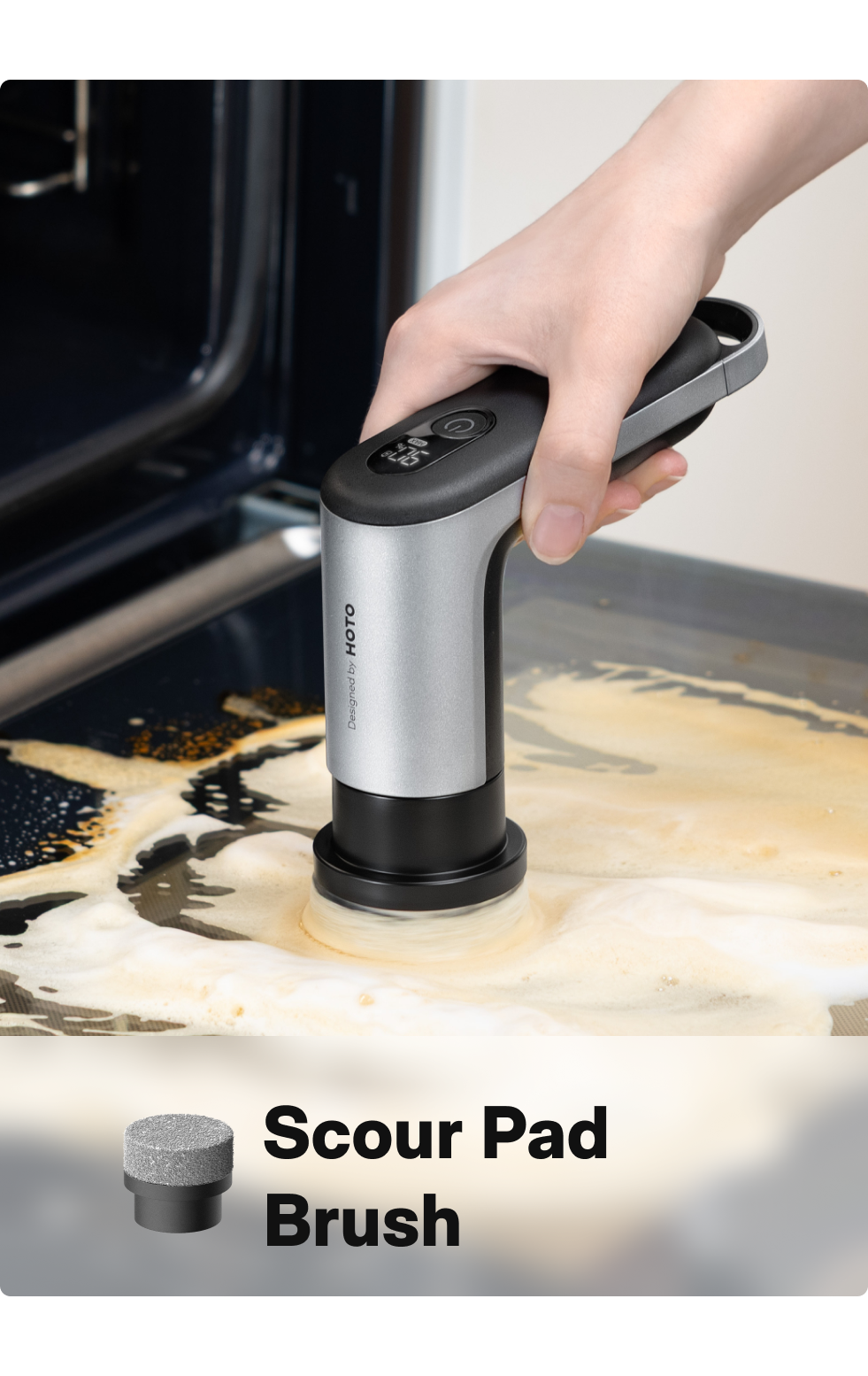 Scour Pad Brush