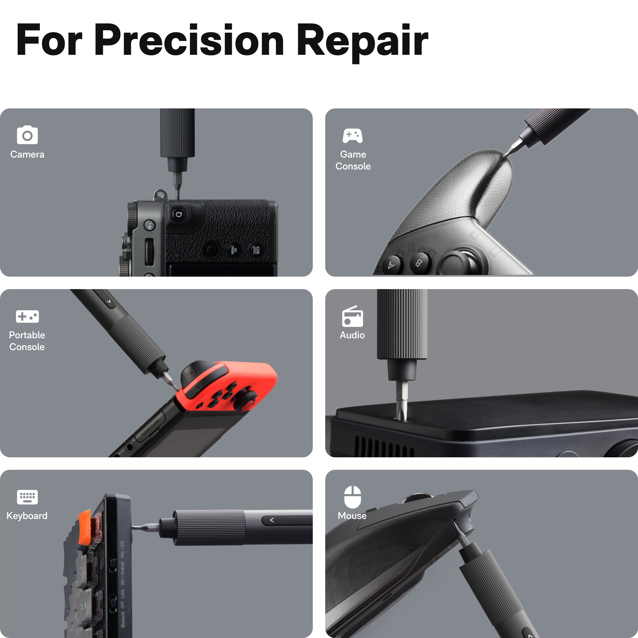 Electric Precision Screwdriver Kit
